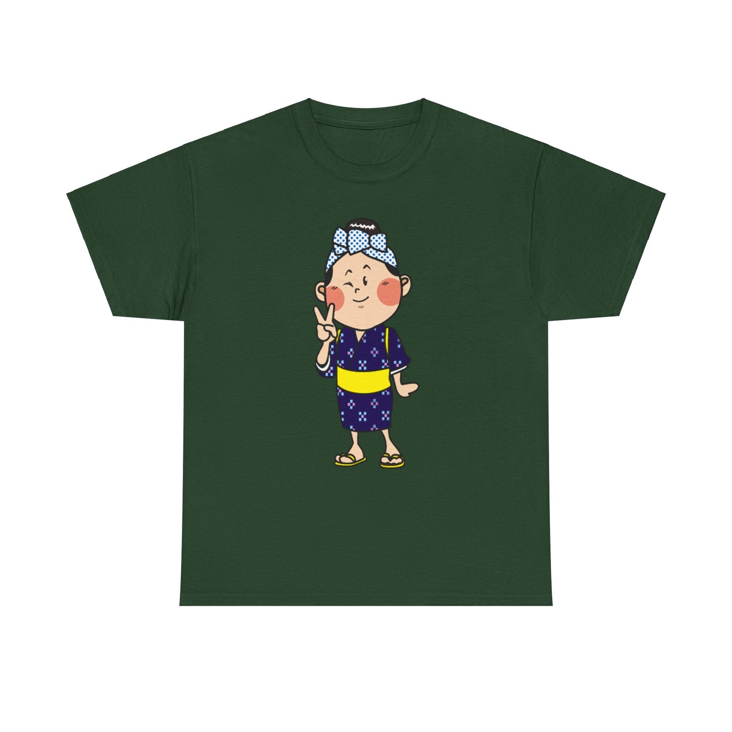 Sa-chan's Eisa Groove - Okinawa City Vibes Saachan Eisa Okinawa DancerUnisex Heavy Cotton Tee