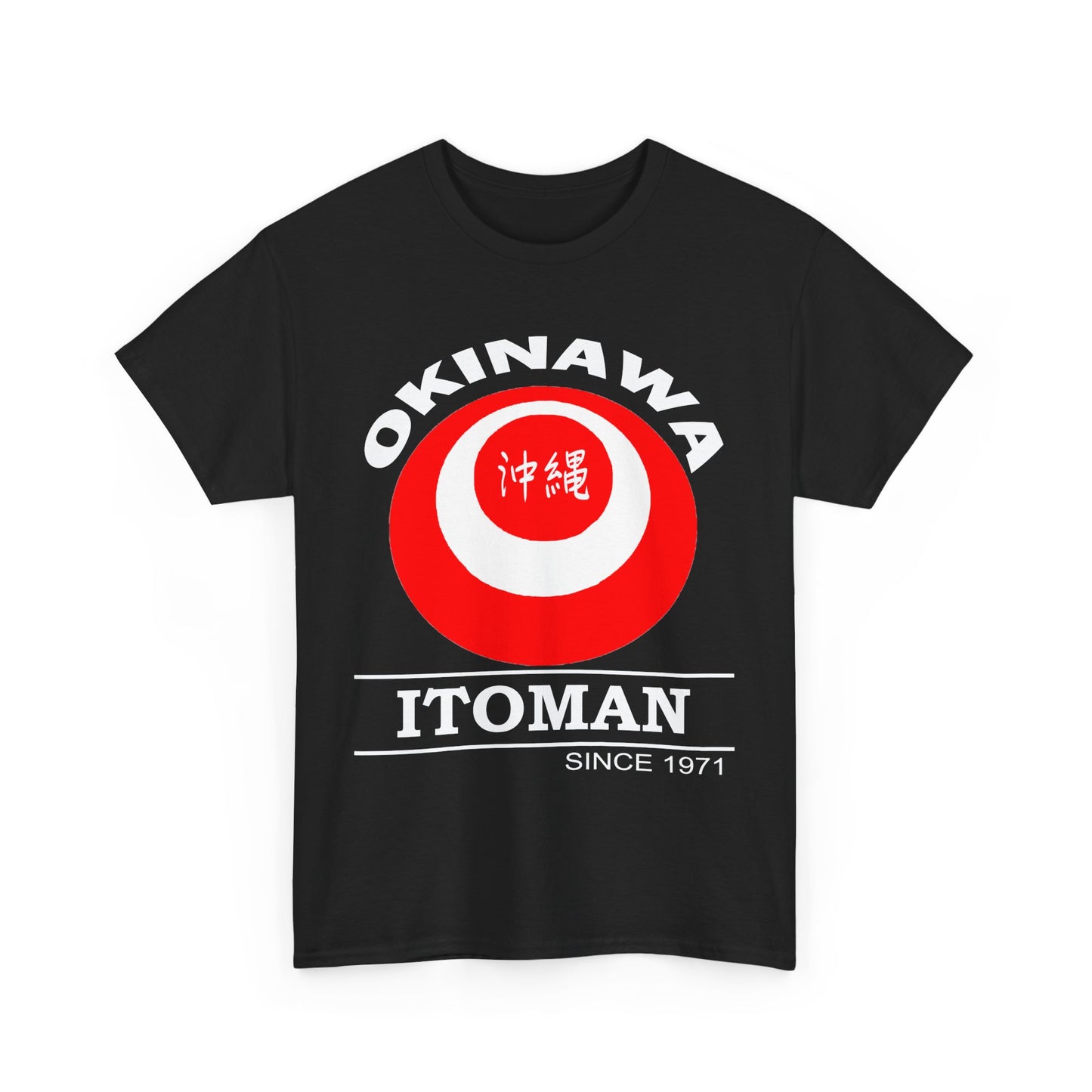 Itoman 糸満市 Itoman shi 沖縄うちなんちゅRyukyu Island Okinawa Unisex Heavy Cotton Tee