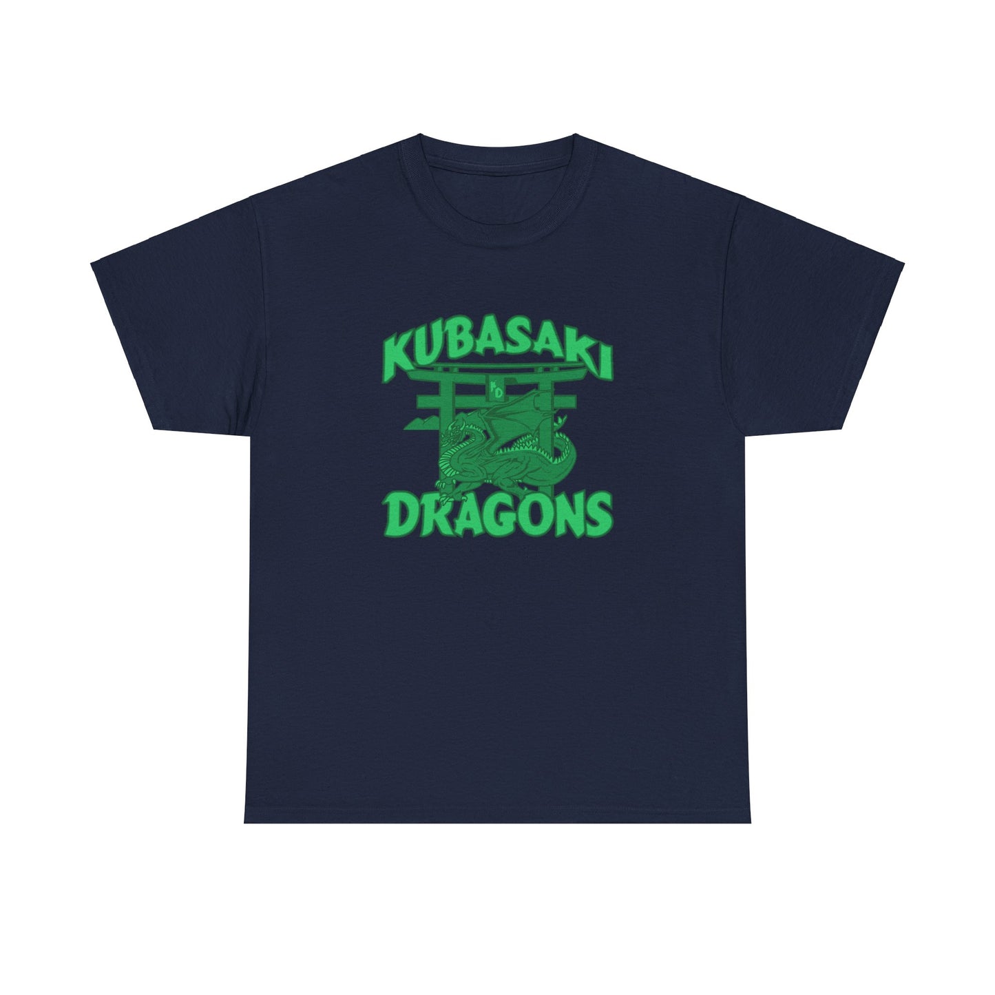 Kubasaki Okinawa Kubasaki High Dragons Okinawa Japan Unisex Heavy Cotton Tee