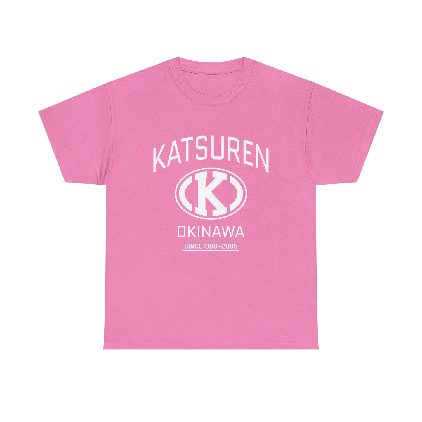 Katsuren Okinawa Unisex Heavy Cotton Tee - Vintage Style Shirt