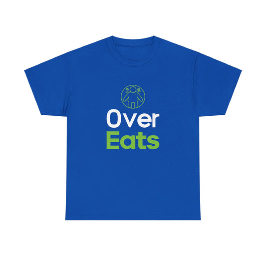 Overeats Japan Parody Humor Unisex Heavy Cotton Tee