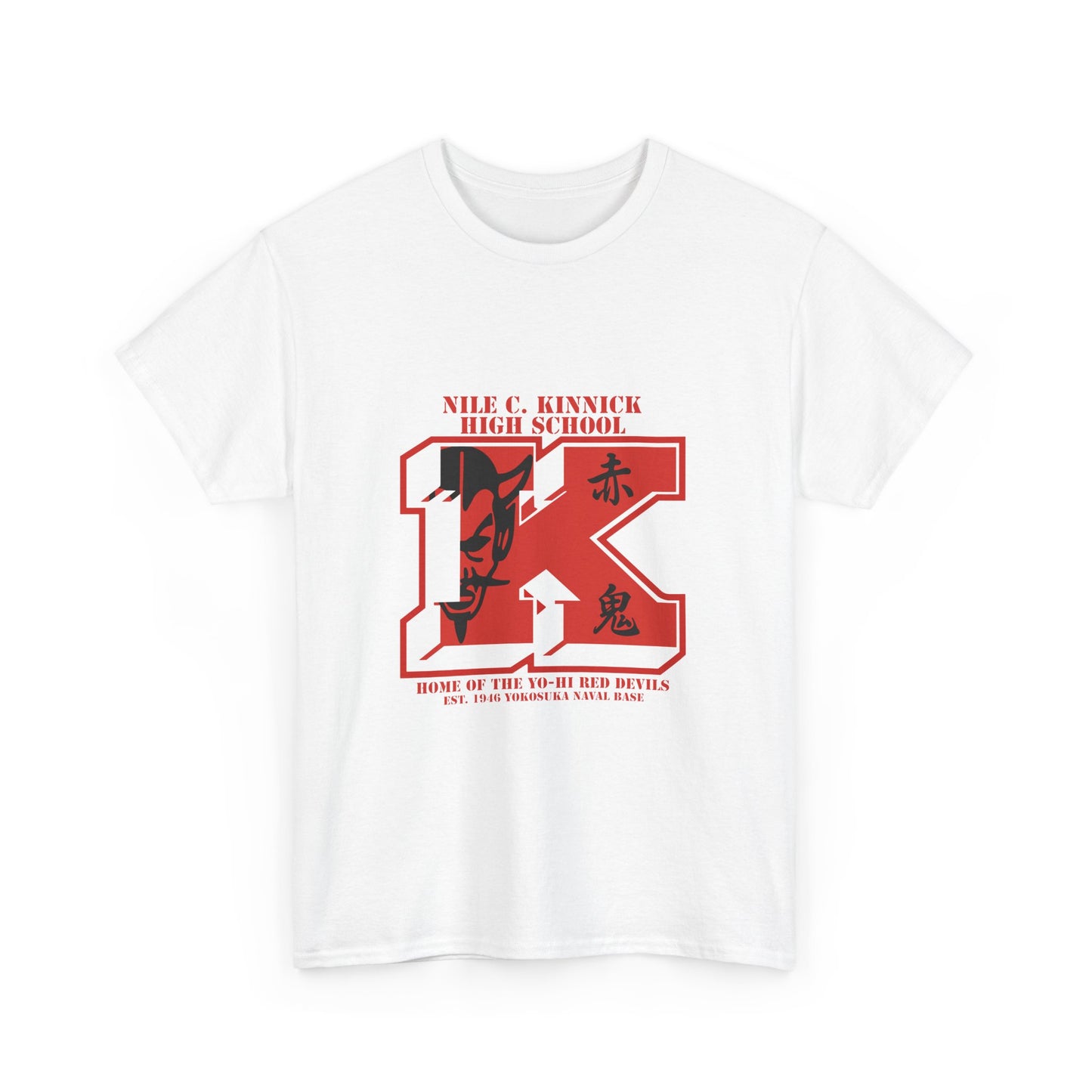 Kinnuk High School Spirit Tee, Unisex Heavy Cotton Tee, School Pride Shirt, Graduation Gift, Casual Comfort Wear, Team Apparel, Gift [...]