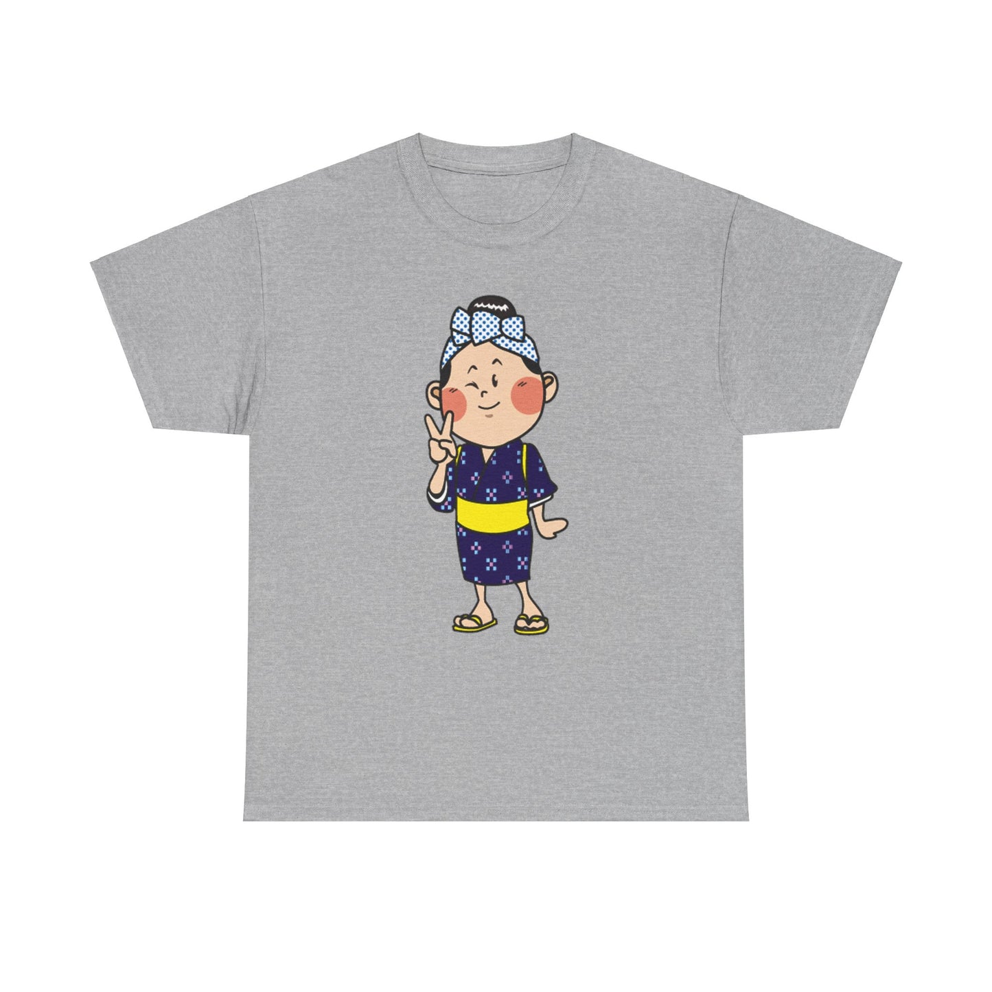 Sa-chan's Eisa Groove - Okinawa City Vibes Saachan Eisa Okinawa DancerUnisex Heavy Cotton Tee