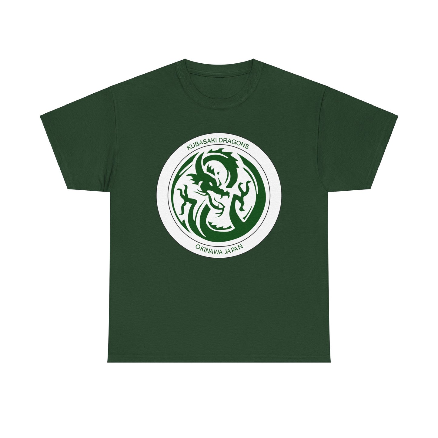 Kubasaki Okinawa Kubasaki High Dragons Okinawa Japan  Ryukyu DODDS Military Brat Unisex Heavy Cotton Tee