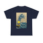 Strong Zero Wave Unisex Heavy Cotton Tee - Perfect for Beach Lovers and Casual Outings