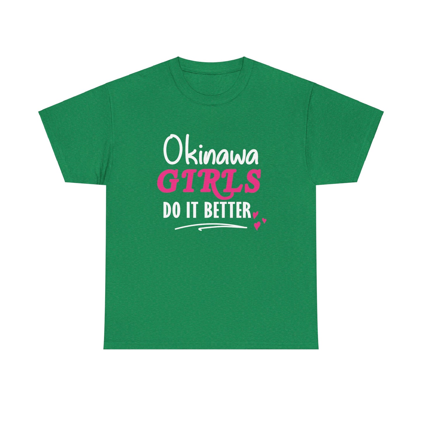 Okinawa Girls Do it Better Unisex Heavy Cotton Tee