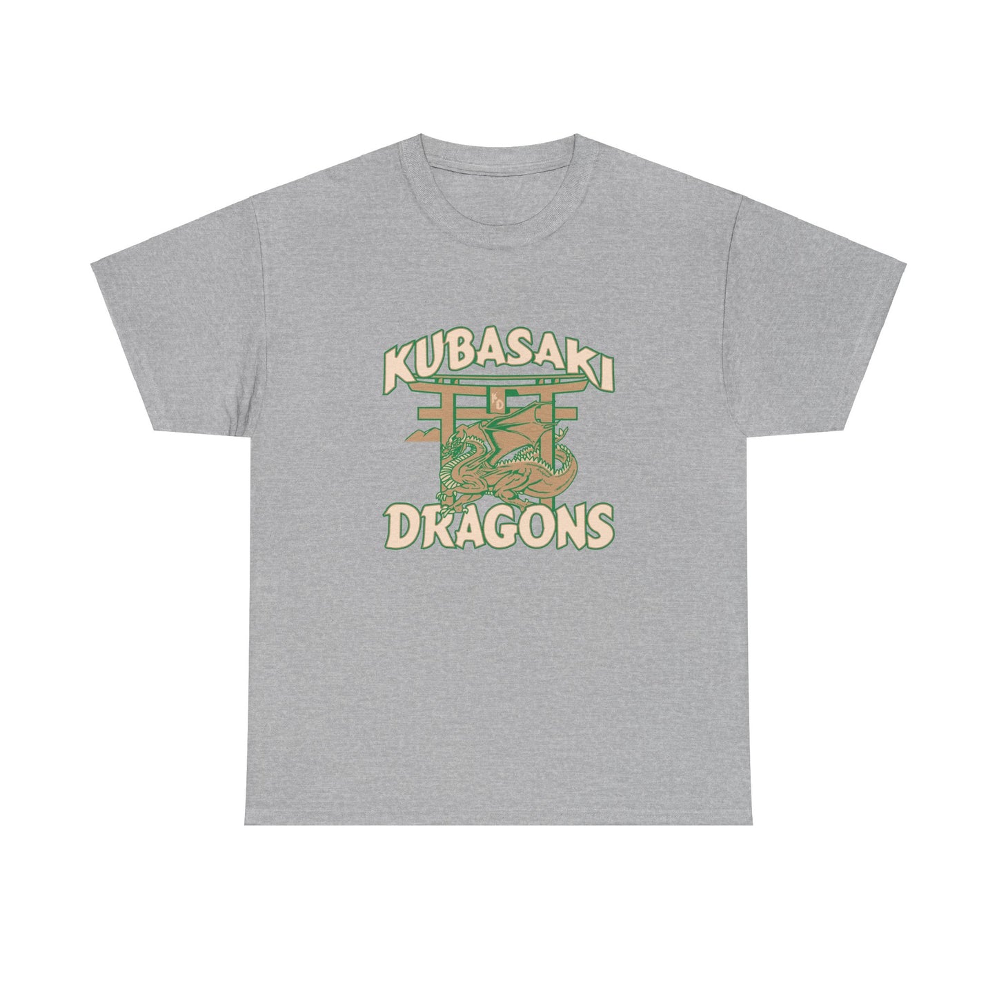 Kubasaki Okinawa Kubasaki High Dragons Okinawa Japan Unisex Heavy Cotton Tee