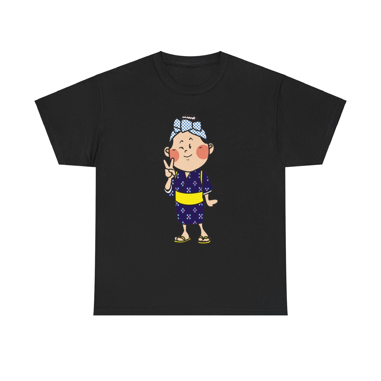 Sa-chan's Eisa Groove - Okinawa City Vibes Saachan Eisa Okinawa DancerUnisex Heavy Cotton Tee