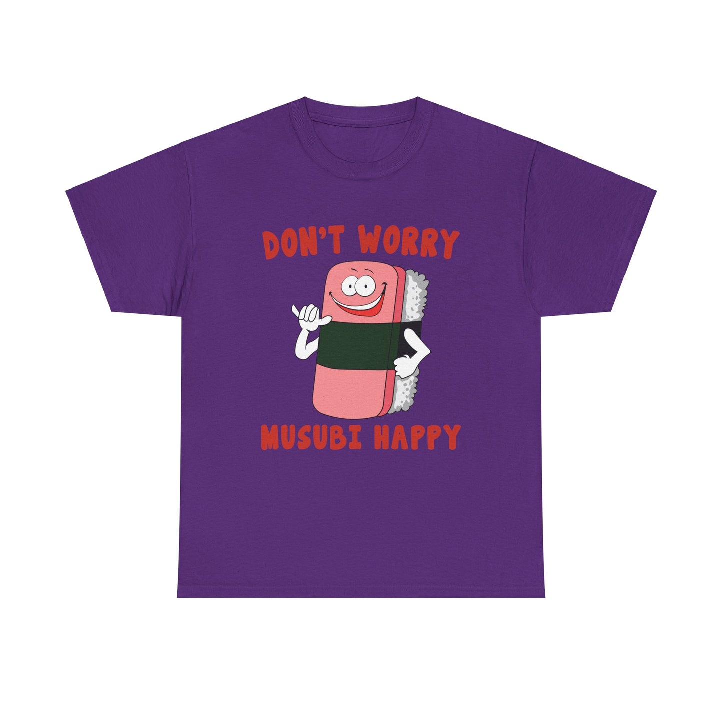 Musubi Happy Spam Onigiri Unisex Heavy Cotton Tee