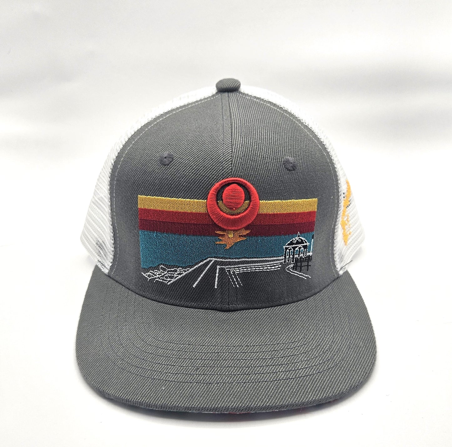 The Sunabe Trucker Hat White Mesh