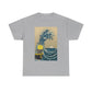 Strong Zero Wave Unisex Heavy Cotton Tee - Perfect for Beach Lovers and Casual Outings