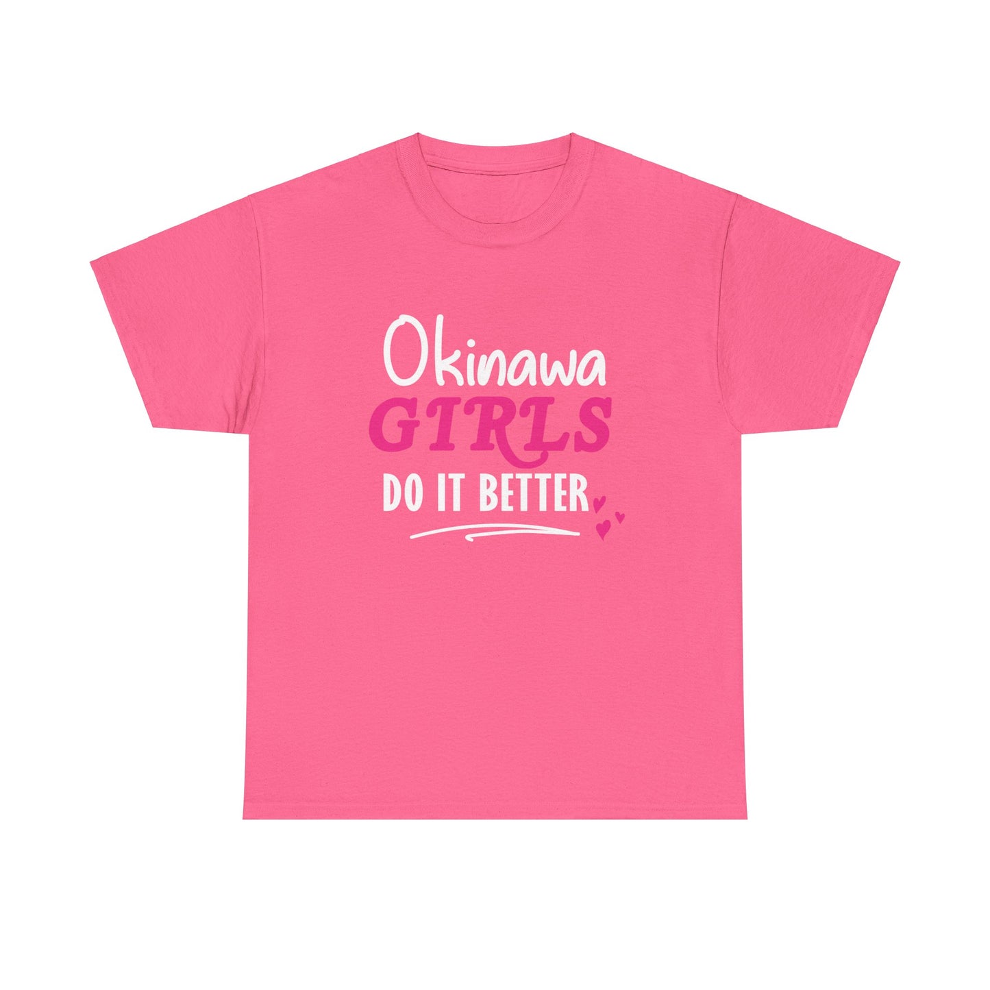 Okinawa Girls Do it Better Unisex Heavy Cotton Tee