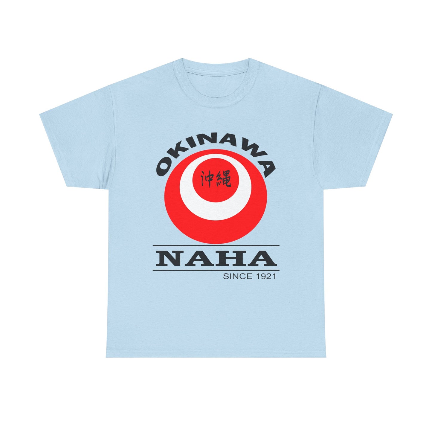 Okinawa Naha T-Shirt | Unisex Heavy Cotton Tee | Casual Wear, Travel Souvenir, Gift for Him/Her, Beach Day, Vintage Style