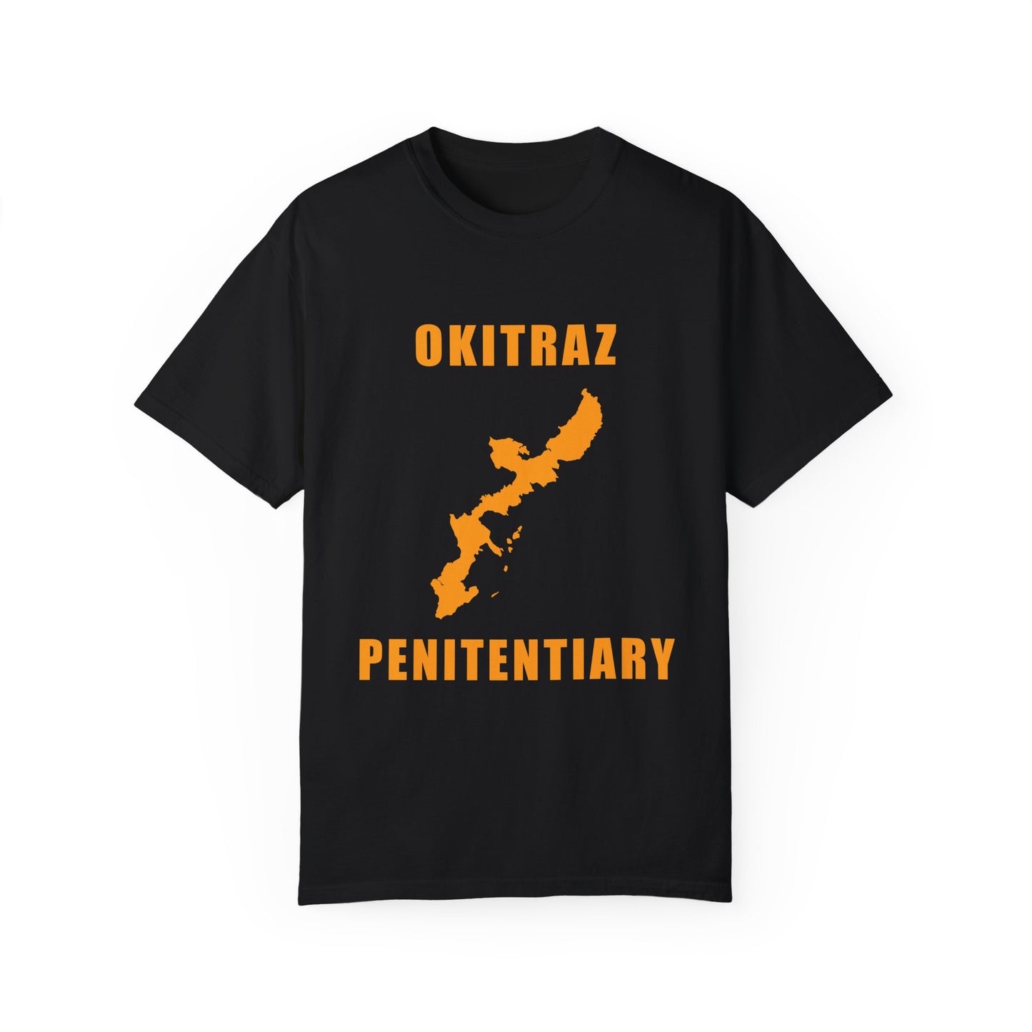 Okitraz Okinawa Japan Ryukyu Island   Unisex Garment-Dyed T-shirt