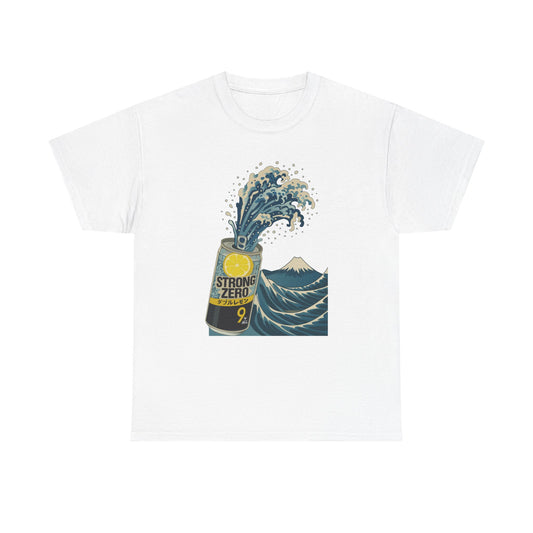Copy of Strong Zero Wave Unisex Heavy Cotton Tee - Perfect for Beach Lovers and Casual Outings