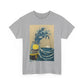 Strong Zero Wave Unisex Heavy Cotton Tee - Perfect for Beach Lovers and Casual Outings