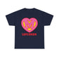 Pink Super Mom 'S' Logo - Custom Heroine Gift, Mother's Day, Shareable! Unisex Heavy Cotton Tee