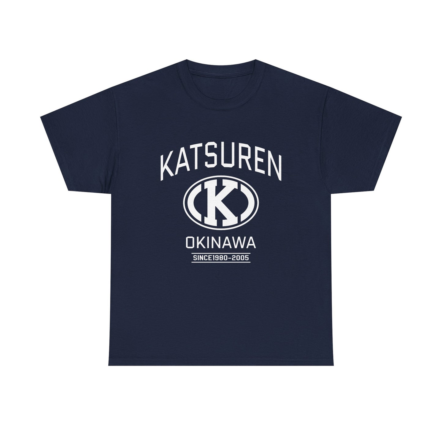 Katsuren Okinawa Unisex Heavy Cotton Tee - Vintage Style Shirt