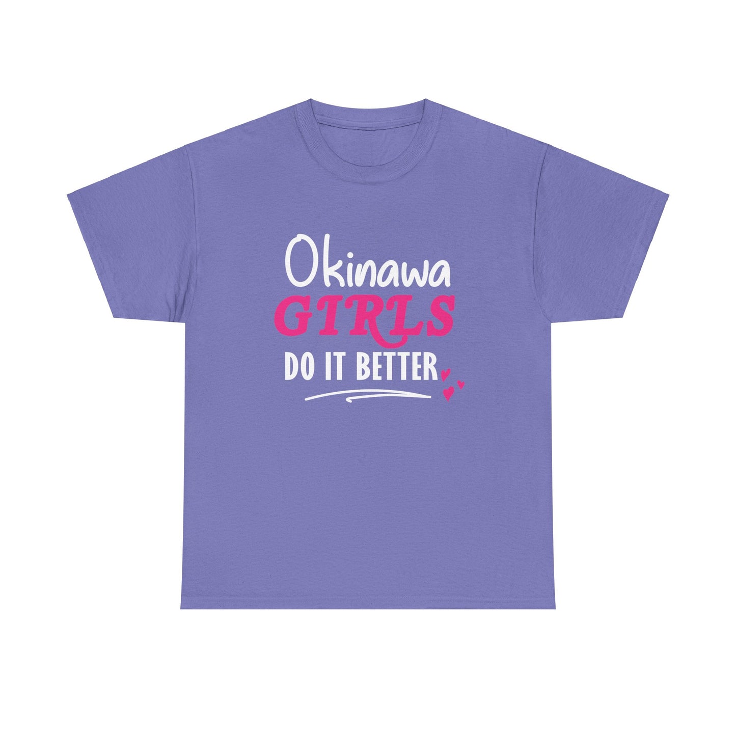 Okinawa Girls Do it Better Unisex Heavy Cotton Tee