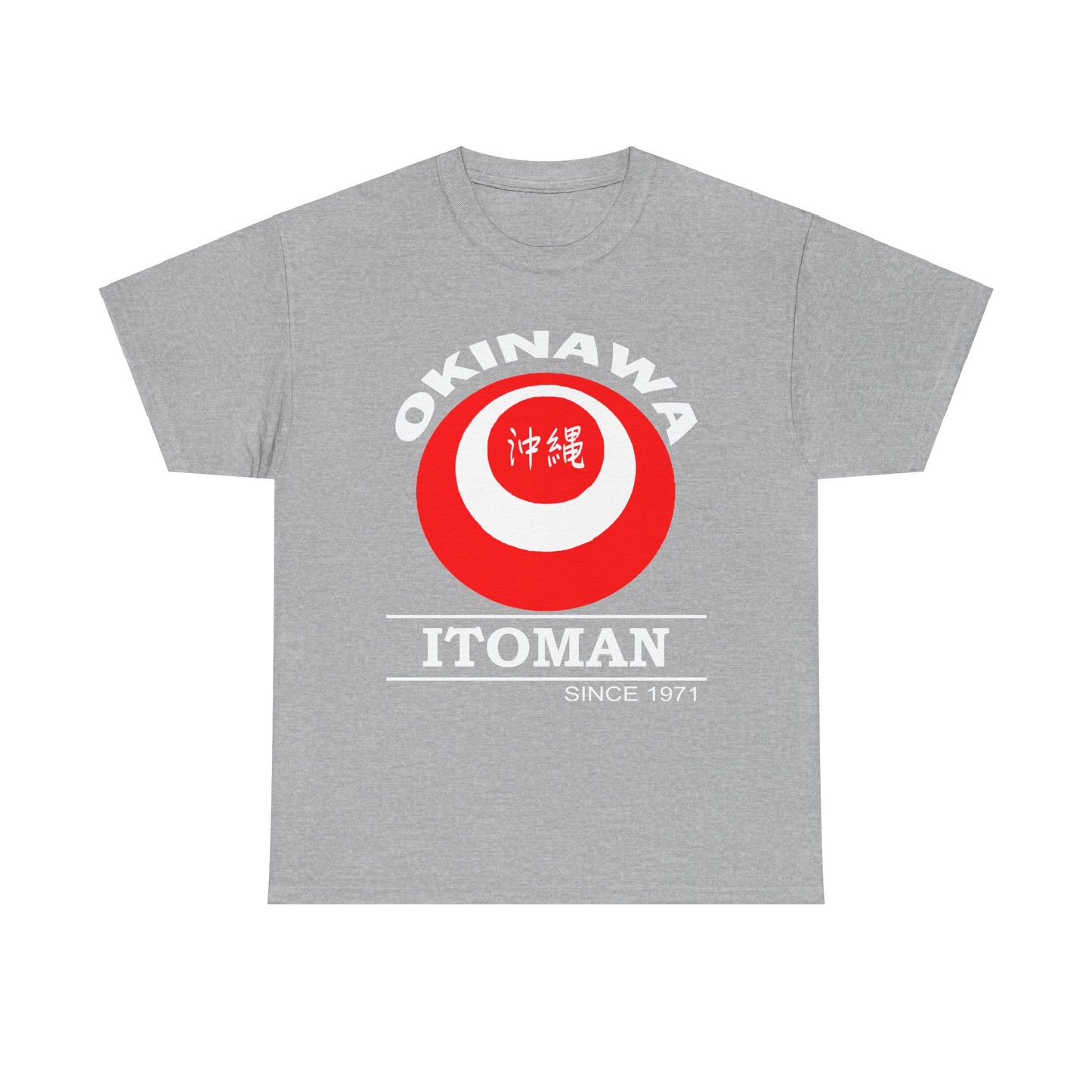 Itoman 糸満市 Itoman shi 沖縄うちなんちゅRyukyu Island Okinawa Unisex Heavy Cotton Tee