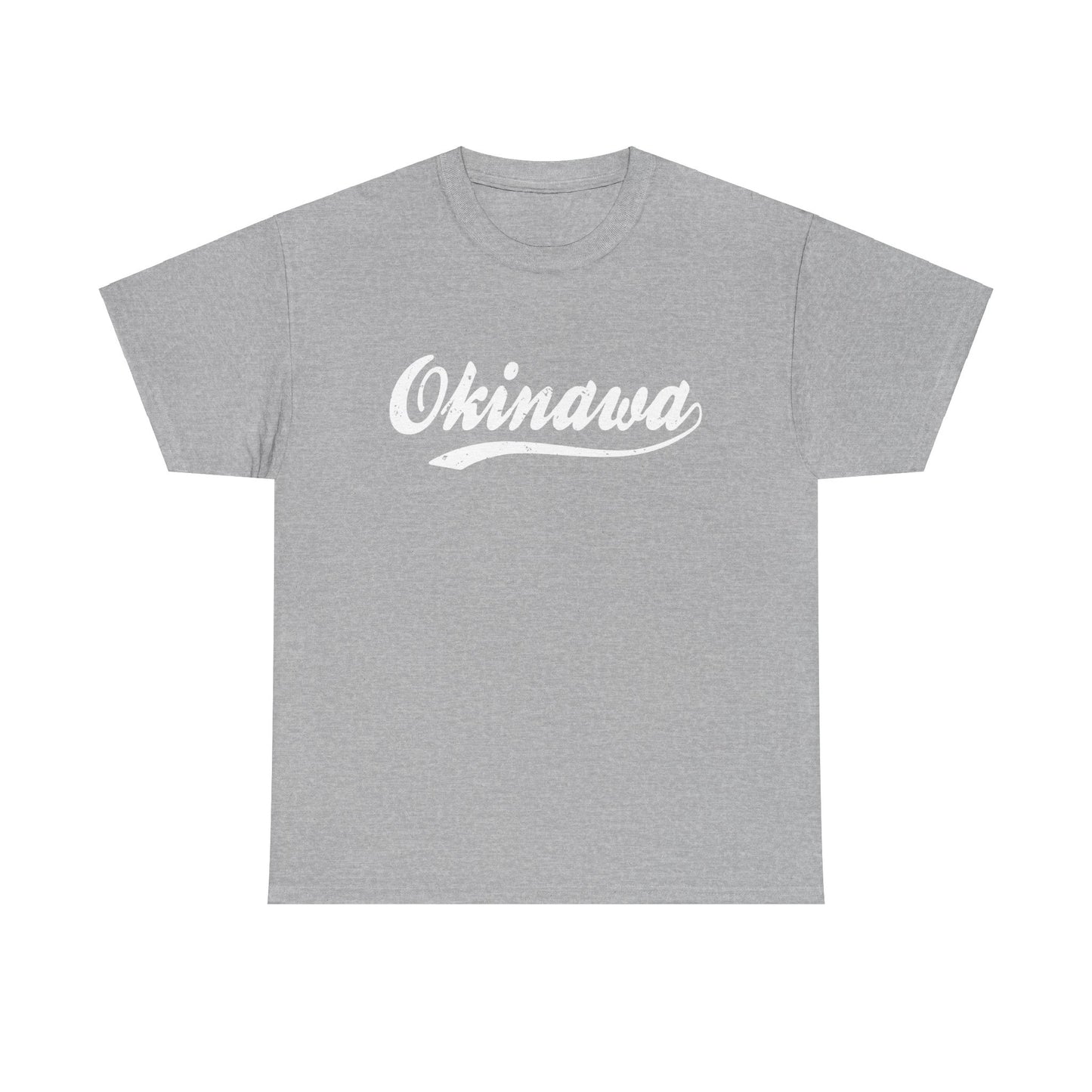 Okinawa Baseball Logo Unisex Heavy Cotton Tee