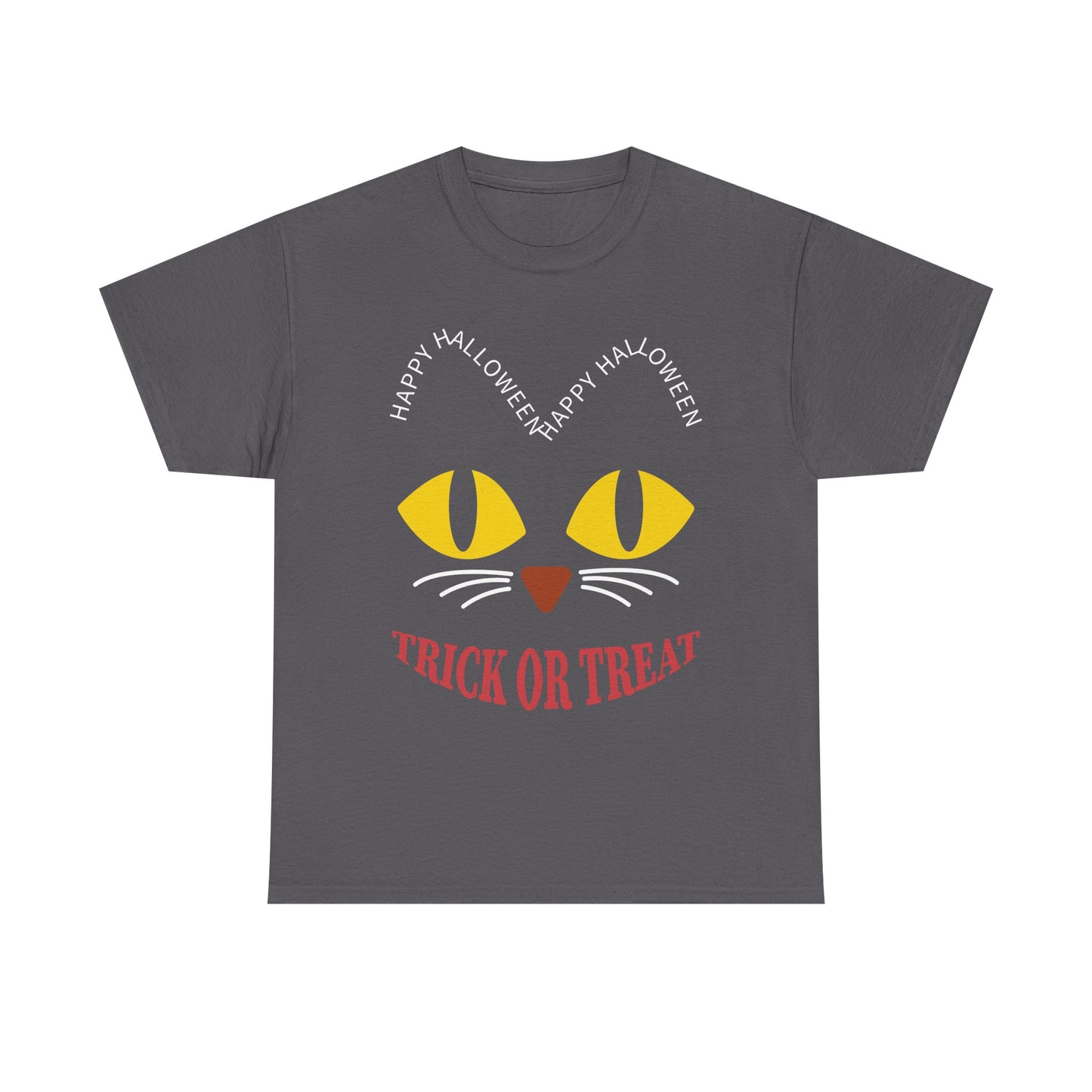 Happy Halloween Trick or Treat Unisex Heavy Cotton Tee
