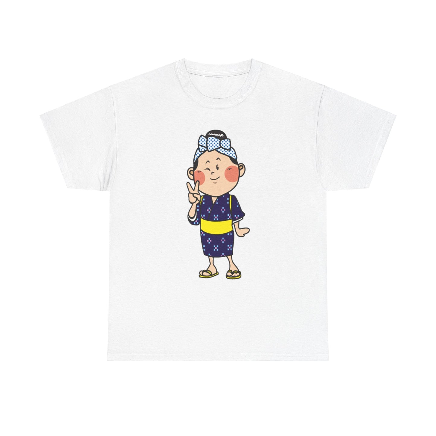 Sa-chan's Eisa Groove - Okinawa City Vibes Saachan Eisa Okinawa DancerUnisex Heavy Cotton Tee