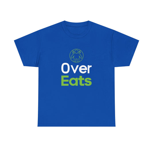 Overeats Japan Parody Humor Unisex Heavy Cotton Tee