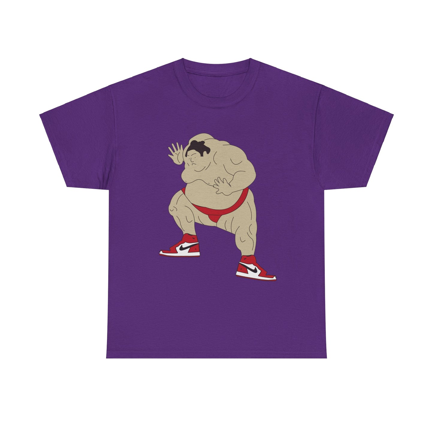 Sumo Slammin' in Nikes: Where Tradition Meets Trend Unisex Heavy Cotton Tee