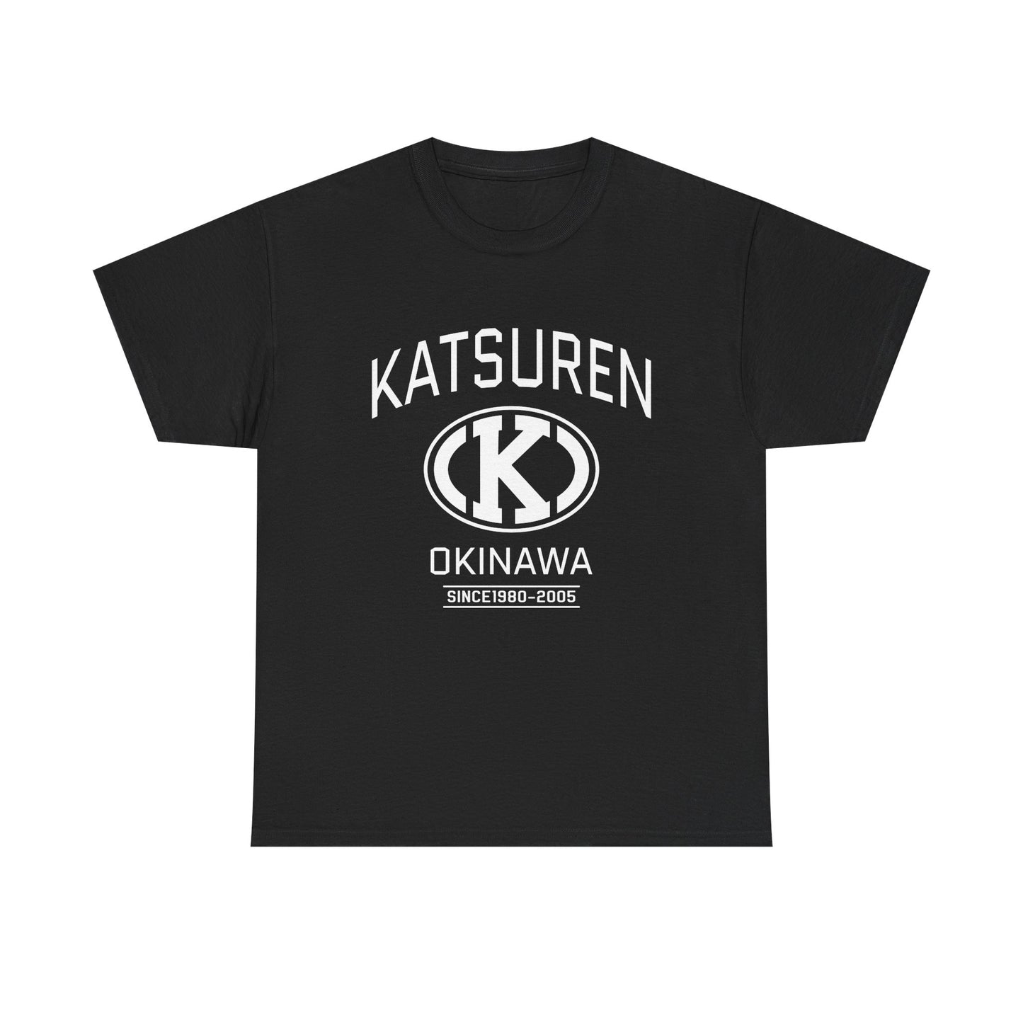 Katsuren Okinawa Unisex Heavy Cotton Tee - Vintage Style Shirt