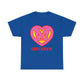 Pink Super Mom 'S' Logo - Custom Heroine Gift, Mother's Day, Shareable! Unisex Heavy Cotton Tee