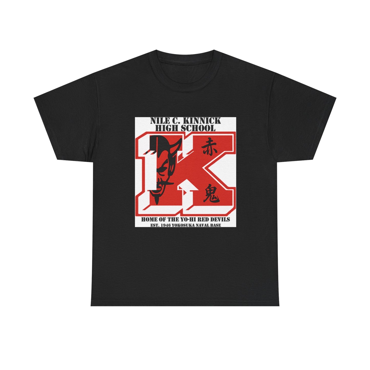Nile C. Kinnick High School Spirit Shirt Red Devils Gear, Graduation Gift Yokohama Pride Shirt – Military Brat