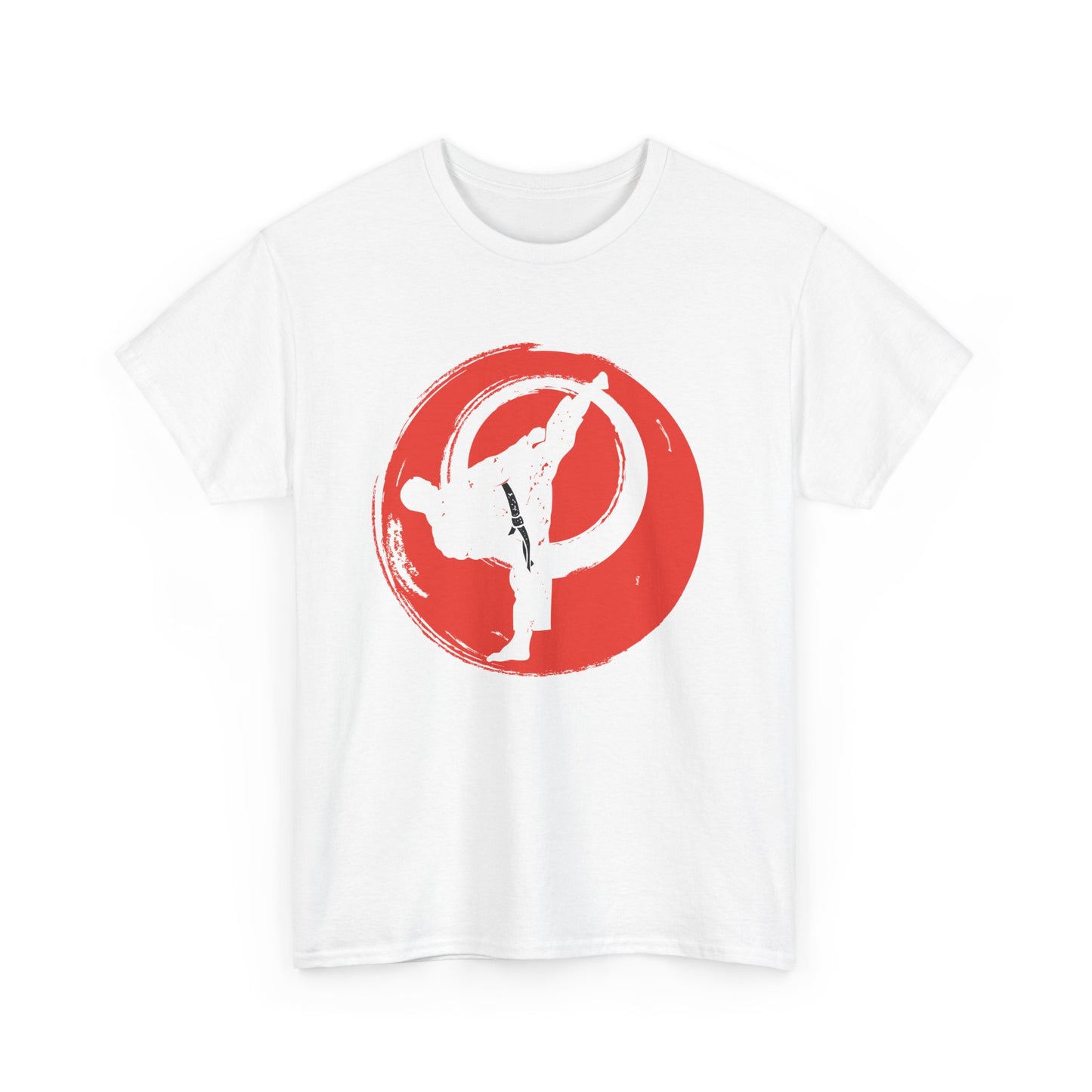 Okinawa Karate Okinawa Flag Unisex Heavy Cotton Tee