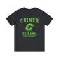 Chinen Okinawa Unisex Jersey Tee - Retro Style, Casual Comfort