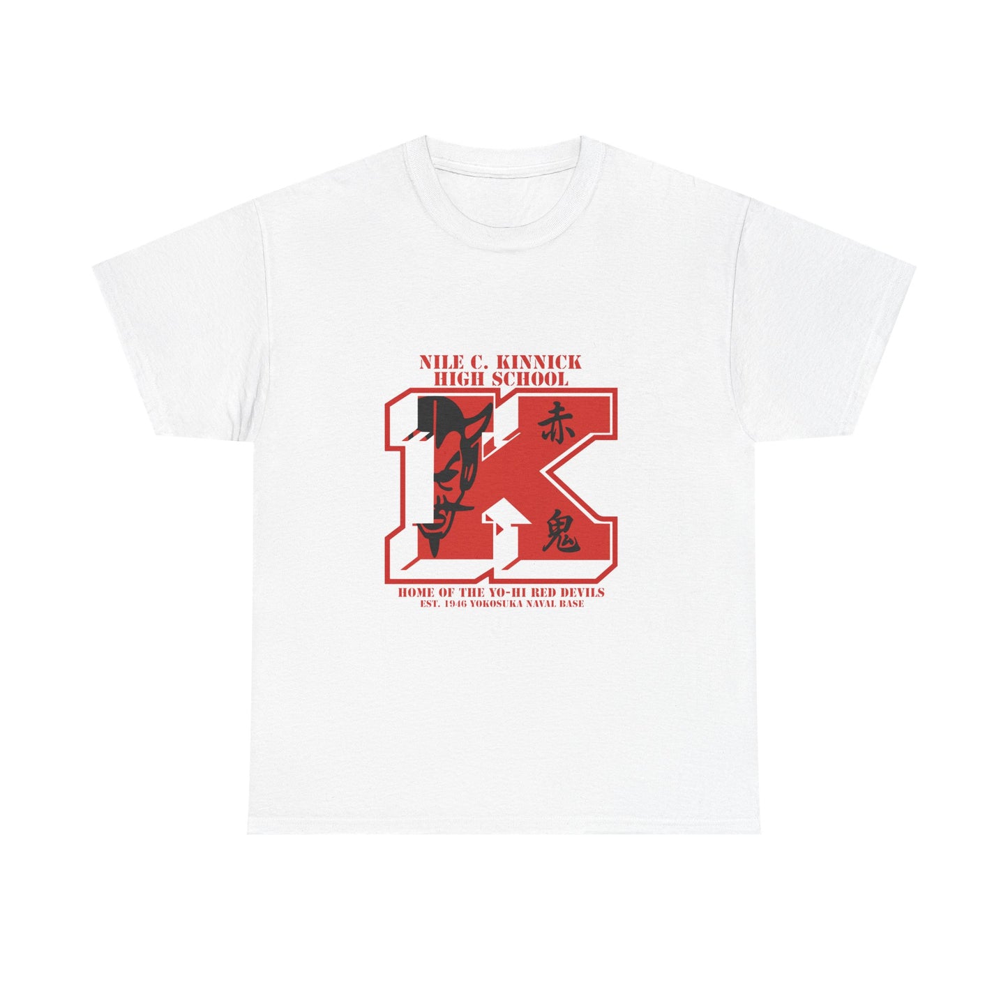 Kinnuk High School Spirit Tee, Unisex Heavy Cotton Tee, School Pride Shirt, Graduation Gift, Casual Comfort Wear, Team Apparel, Gift [...]
