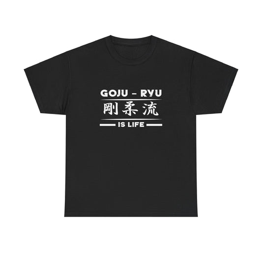 Goju ryu Karate Style Martial Arts Okinawa Japan 空手 剛柔流 Unisex Heavy Cotton Tee