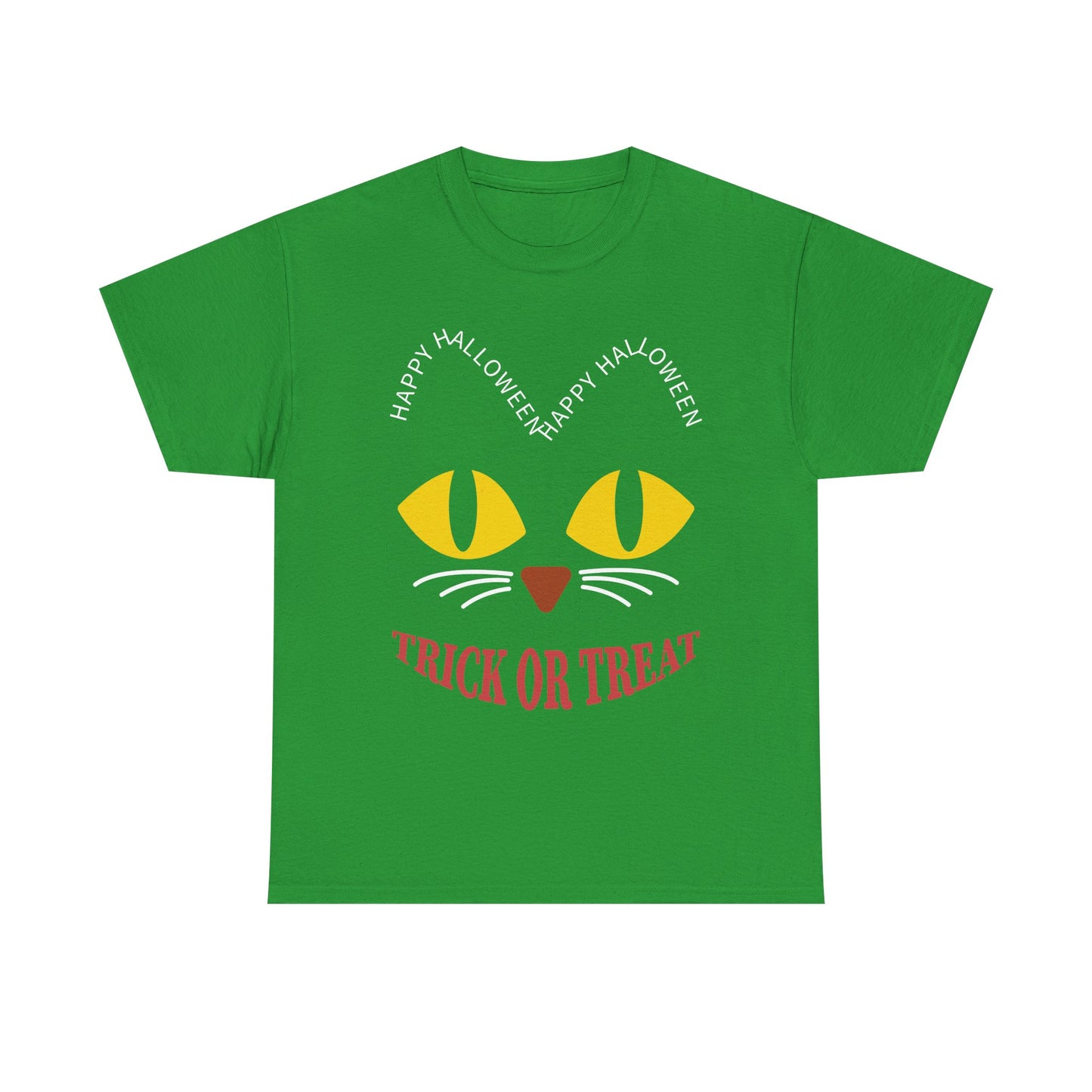 Happy Halloween Trick or Treat Unisex Heavy Cotton Tee