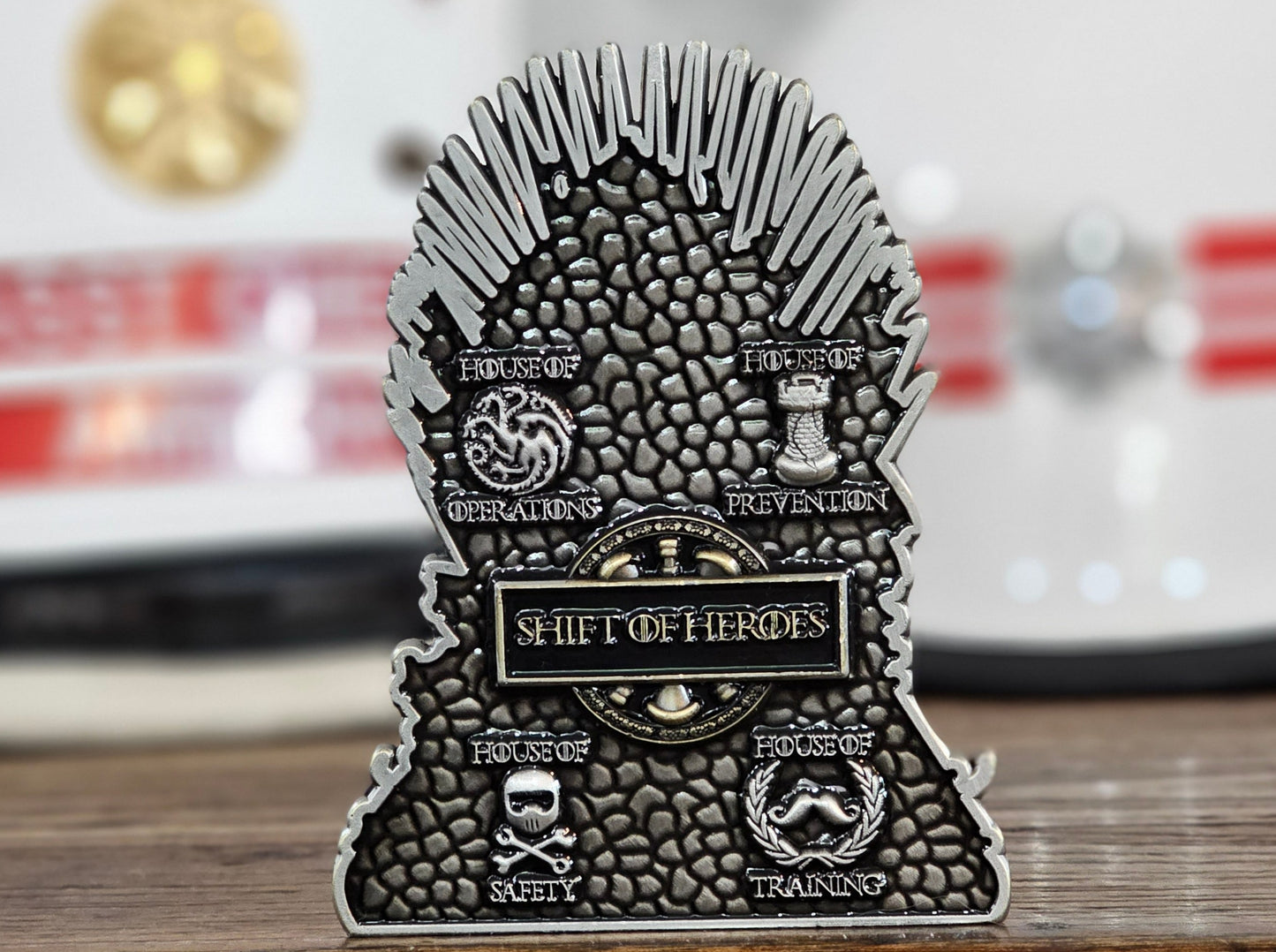 Game of Heroes 3.5"  Prevention Coin