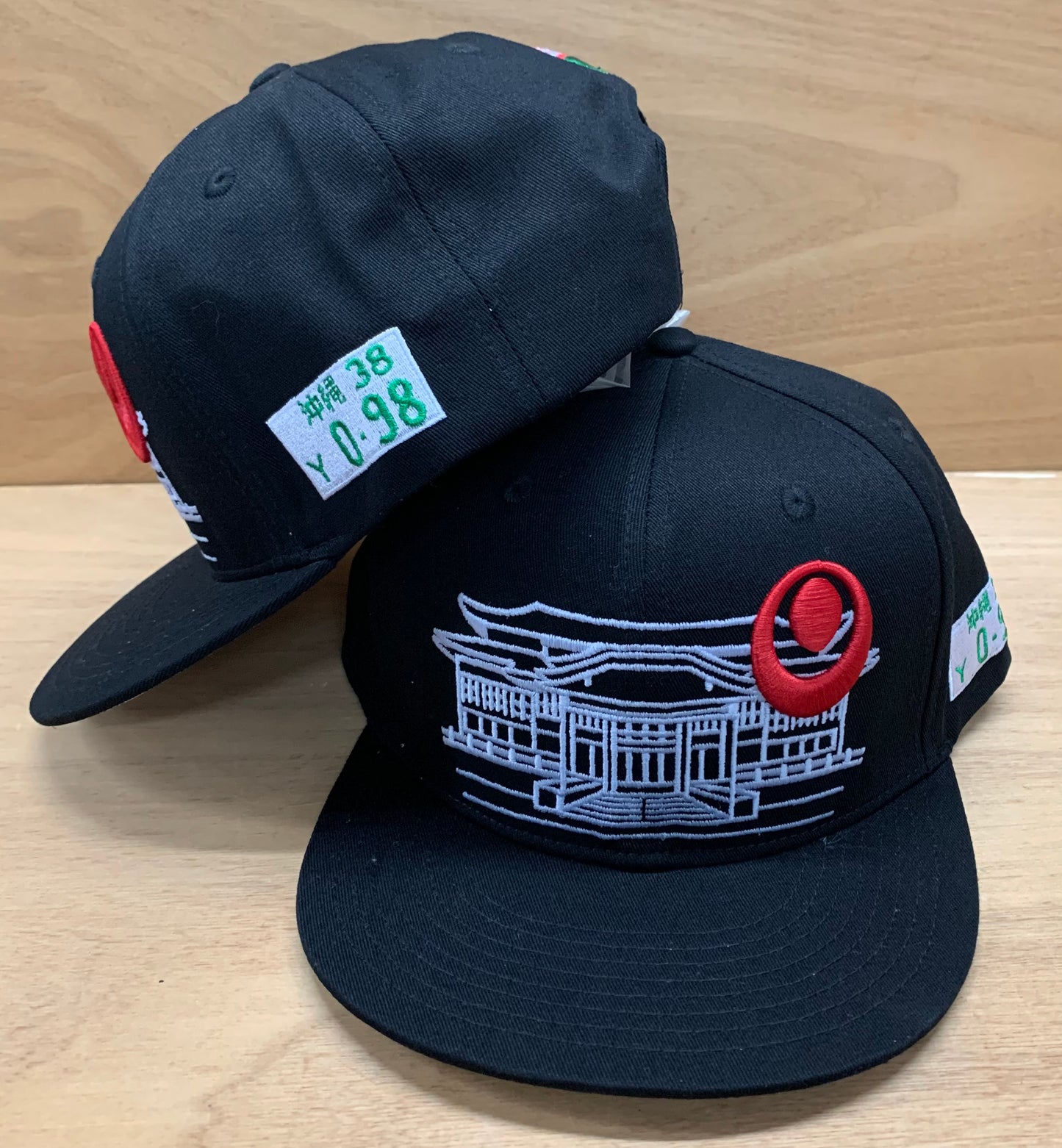 Shuri Castle GLOW in DARK! Okinawa Japan  沖縄 Ryukyu Island  Snapback