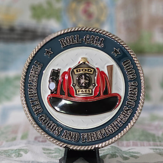 Roll-Call's Own 3.5" Challenge Coin