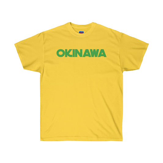 Okinawa Star Font Unisex Ultra Cotton Tee